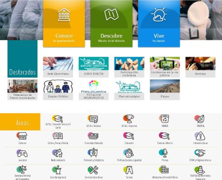 El Ayuntamiento de Rincón de la Victoria saca a licitación la renovación y mantenimiento del Portal Web municipal