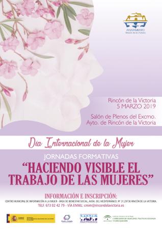 Rincón de la Victoria apuesta por una igualdad real y efectiva en los actos conmemorativos del Día Internacional de la Mujer