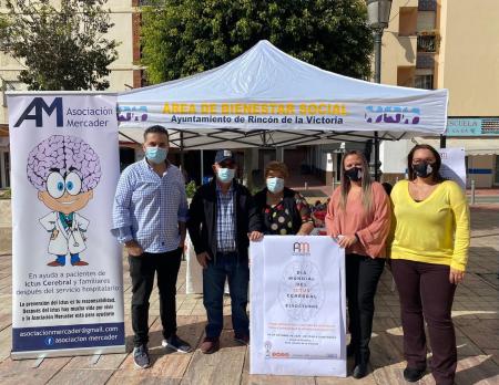 Bienestar Social organiza una jornada informativa con la Asociación Mercader Málaga para informar sobre cómo prevenir el ictus cerebral