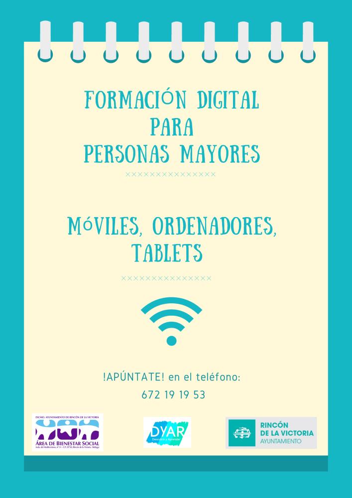 Imagen Rincón de la Victoria pone en marcha un proyecto de Alfabetización Digital para Mayores del municipio