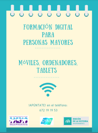 El área de Bienestar Social pone en marcha el proyecto “Alfabetización Digital para personas mayores” del municipio