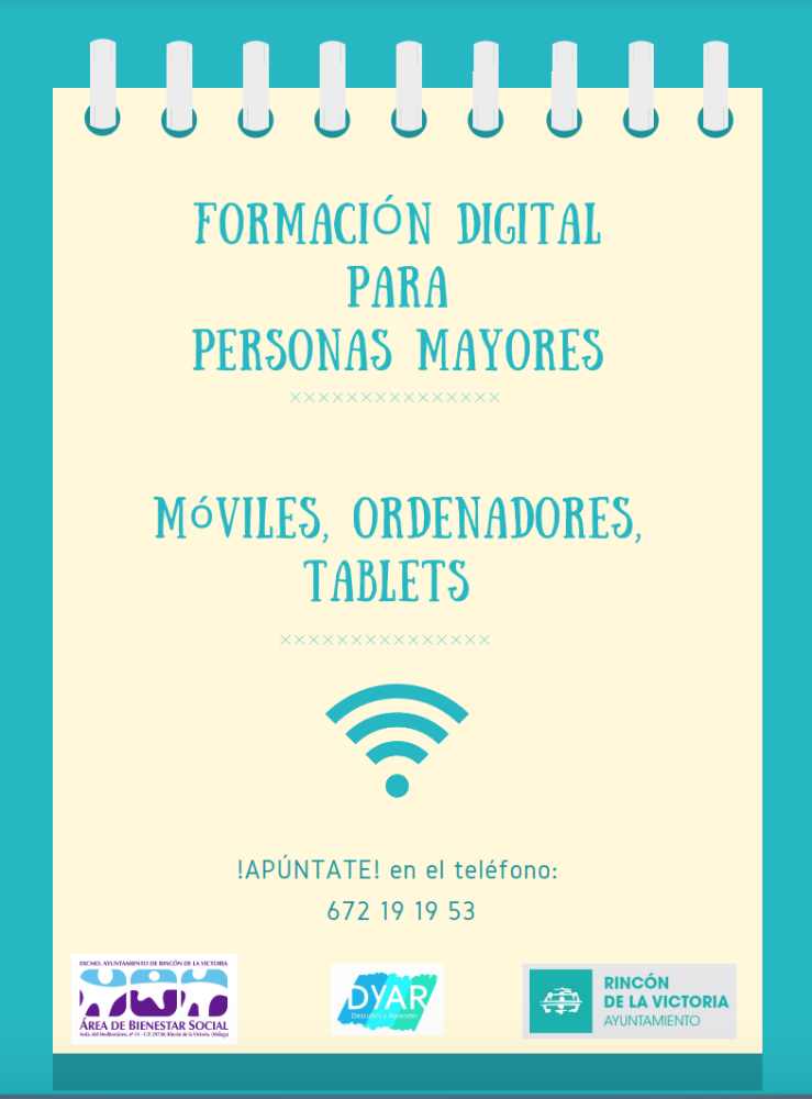 Imagen El área de Bienestar Social pone en marcha el proyecto “Alfabetización Digital para personas mayores” del municipio