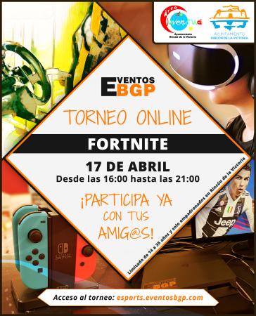 Juventud organiza torneos de videojuegos online Fortnite y Rocket League los días 17 y 24 de abril