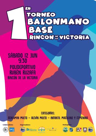 Rincón de la Victoria acoge este sábado el I Torneo Balonmano Base con la participación de cinco clubes de ámbito regional
