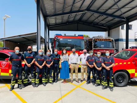 El parque de bomberos de Rincón de la Victoria incrementa su flota con un vehículo bomba urbana ligera con capacidad de 1.800 litros
