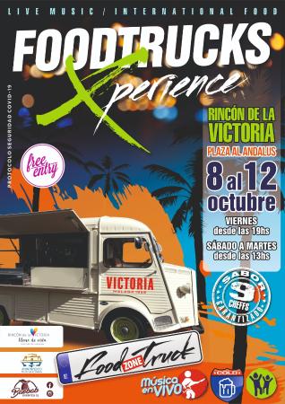 Rincón de la Victoria celebra la FoodTrucks Xperience con nueve propuestas gastronómicas internacionales y conciertos en directo