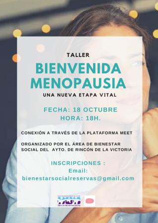 La Concejalía de Mujer celebra el Día Internacional de la Menopausia con un taller online para conocer mejor esta etapa vital