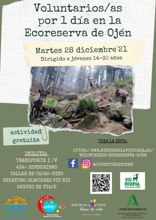 El Área de Juventud de Rincón de la Victoria organiza una actividad guiada y gratuita para conocer la Ecoreserva de Ojén
