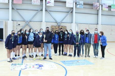 El equipo La Candelaria de Rincón de la Victoria revalida el título de campeonas de Andalucía Juvenil Femenino Hockey Sala