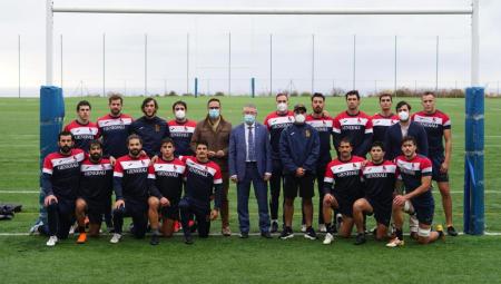 Rincón de la Victoria acoge a las selecciones de España y Francia en su preparación para las Series Mundiales de Rugby Seven