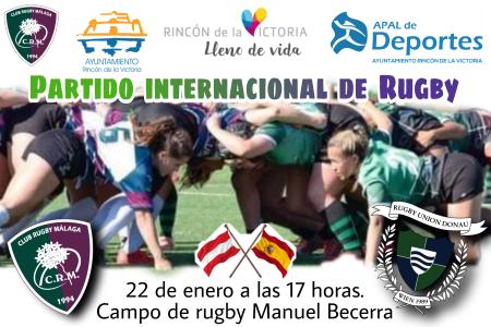El campo del Manuel Becerra de Rincón de la Victoria acoge su primer partido internacional de rugby femenino