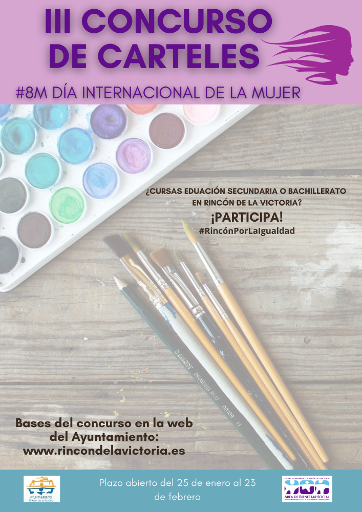 Imagen III CONCURSO DE CARTELES “8 DE MARZO, DÍA INTERNACIONAL DE LA MUJER” 2022