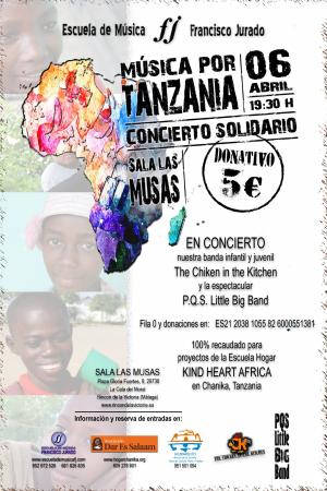 CONCIERTO SOLIDARIO MÚSICA POR TANZANIA