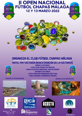 Rincón de la Victoria acoge el II Open Nacional de Fútbol Chapas Málaga con la participación de cerca de un centenar de jugadores