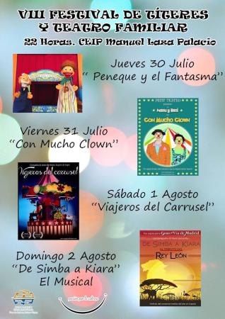 VIII FESTIVAL DE TÍTERES Y TEATRO FAMILIAR