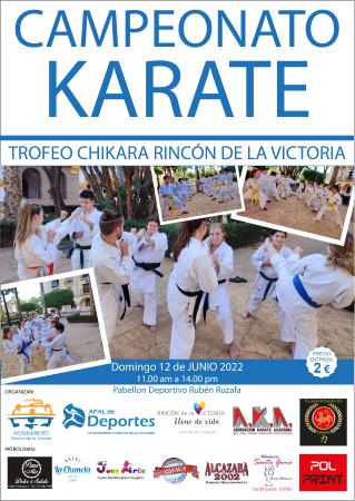Rincón de la Victoria acoge el I Campeonato de Karate en el Pabellón Cubierto Municipal el domingo 12 de junio