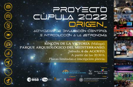 El Parque Arqueológico de Rincón de la Victoria acoge una jornada gratuita de observación astronómica el 6 de agosto