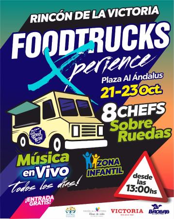 Rincón de la Victoria celebra la FoodTrucks Xperience este fin de semana con gastronomía internacional y conciertos en directo