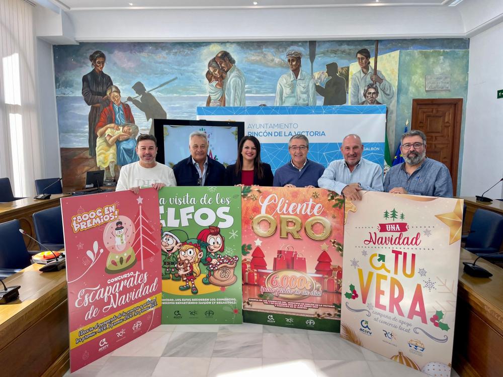 Imagen Rincón de la Victoria lanza la Campaña de Navidad con acciones para incentivar las compras en el comercio local