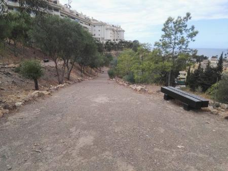El nuevo parque forestal de El Cantal ofrecerá 15.000 metros cuadrados para el esparcimiento y ocio familiar en Rincón de la Victoria