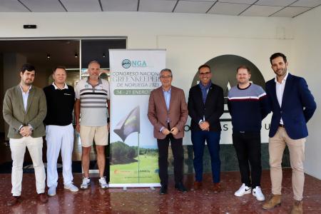 Rincón de la Victoria acoge el Congreso Nacional de Greenkeapers de Noruega que reúne a 140 profesionales del golf procedentes de este país