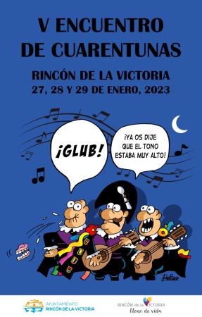 Rincón de la Victoria acoge el V Encuentro Nacional de Cuarentunas con 180 participantes de 8 agrupaciones del país