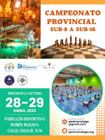 CAMPEONATO PROVINCIAL DE AJEDREZ SUB-8 A SUB-16