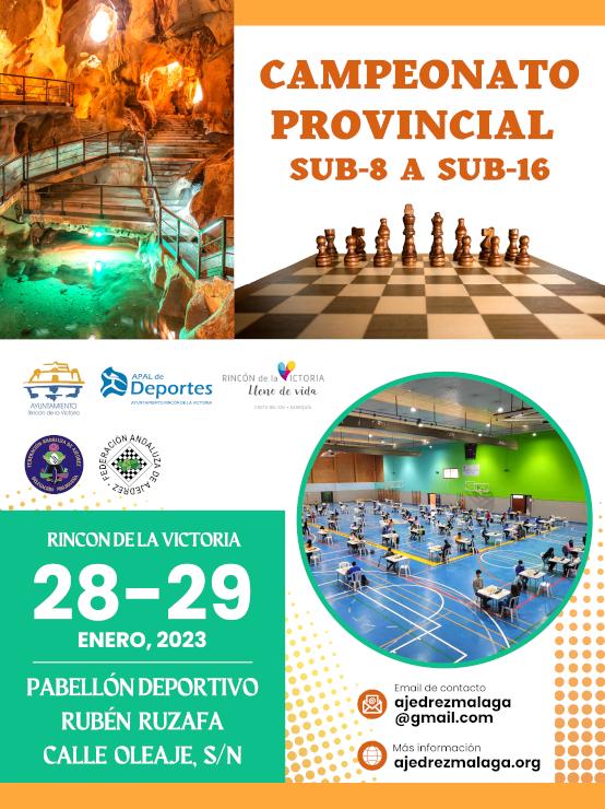 Imagen CAMPEONATO PROVINCIAL DE AJEDREZ SUB-8 A SUB-16