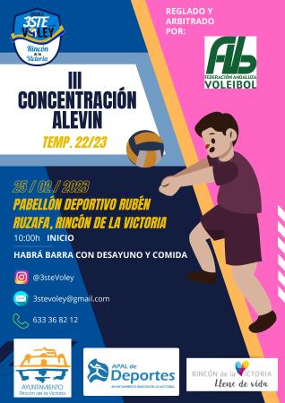 III Concentración Alevín Voleibol TEMP. 22/23
