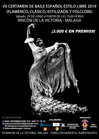 29 Y 30 JUNIO: CAMPEONATOS NACIONALES DE FLAMENCO Y FIT KID 2019