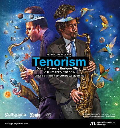 La Cueva del Tesoro de Rincón de la Victoria acoge el concierto de jazz `Tenorism´ de Enrique Oliver & Daniel Torres Quintet el viernes 10 de marzo