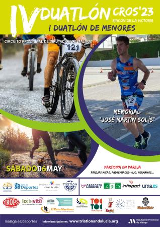 Rincón de la Victoria celebrará el próximo 6 de mayo el IV Duatlón Cros con la participación de unos 250 deportistas