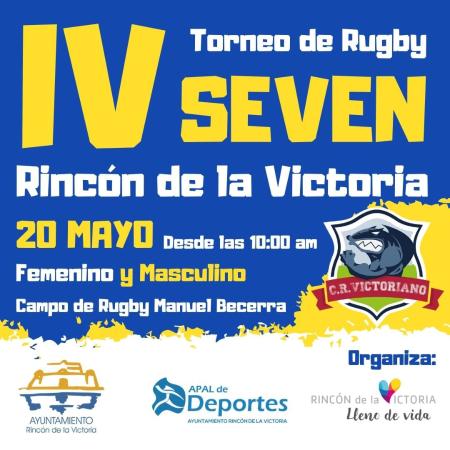 El IV Torneo Rugby Seven de Rincón de la Victoria reunirá a una docena de clubes de la provincia