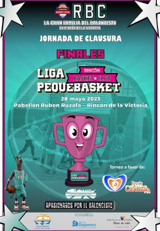Más de 600 niños y niñas de centros educativos de Rincón de la Victoria participarán en la clausura de la II Liga Pequebasket