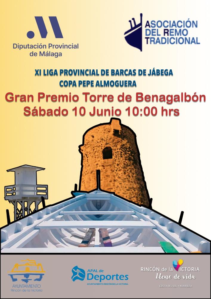 Imagen Torre de Benagalbón acogerá la primera de las pruebas que se disputarán en Rincón de la Victoria de la XI Liga Provincial de Jábegas - Copa Pepe Almoguera