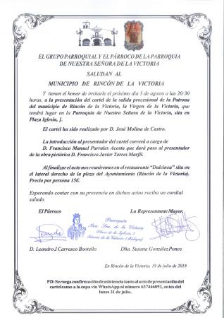 Procesión Ntra. Sra. de la Victoria Patrona del municipio