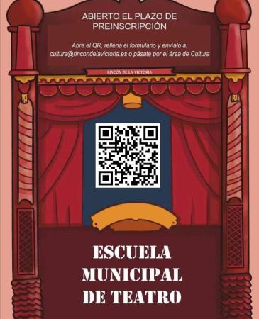 La Concejalía de Cultura abre el plazo de preinscripción de la Escuela Municipal de Teatro de Rincón de la Victoria