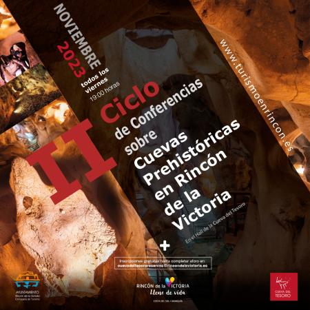 Rincón de la Victoria organiza el II Ciclo de Conferencias sobre Cuevas Prehistóricas