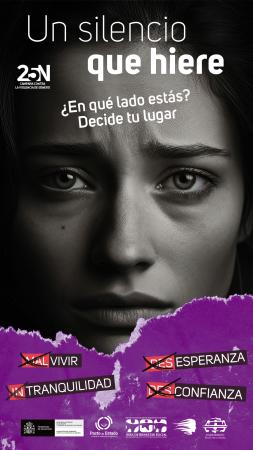 Bienestar Social de Rincón de la Victoria lanza una campaña contra la Violencia de Género con el lema `Un Silencio que Hiere´