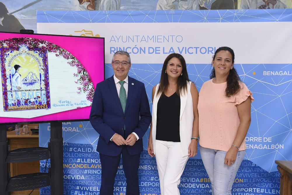 Imagen Rincón de la Victoria celebrará sus fiestas en honor a la Virgen del Carmen del 12 al 16 de julio con importantes novedades y un mayor protagonismo de la feria de día