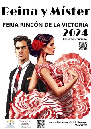 Rincón de la Victoria celebrará el sábado 13 de julio el certamen de Reina y Míster de la Feria en el auditorio municipal