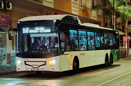Rincón de la Victoria contará con transporte interurbano nocturno con Málaga de forma diaria