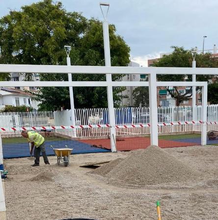 El Ayuntamiento de Rincón de la Victoria amplía la zona deportiva del Parque Baluma con nuevo equipamiento deportivo
