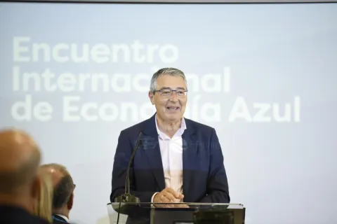 Francis Salado en el Encuentro Internacional de Economía Azul