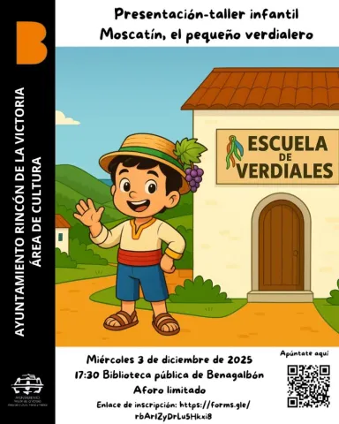 Cartel Taller Infantil de Verdiales