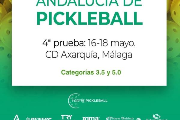 Rincón de la Victoria acoge la cuarta prueba del I Circuito de Andalucía de Pickleball